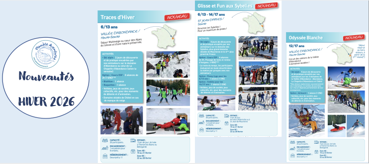 Nos nouveautés hiver 2026